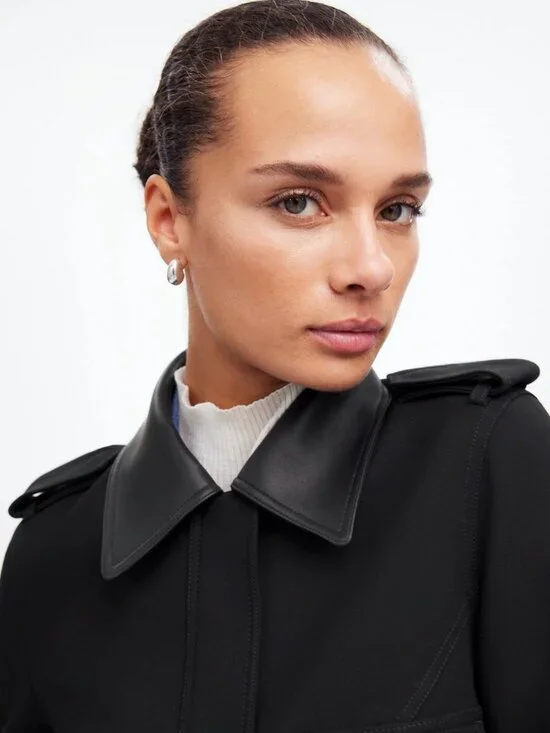 Madewell Shrunken Black Utility Jacket - Picture 5 of 5